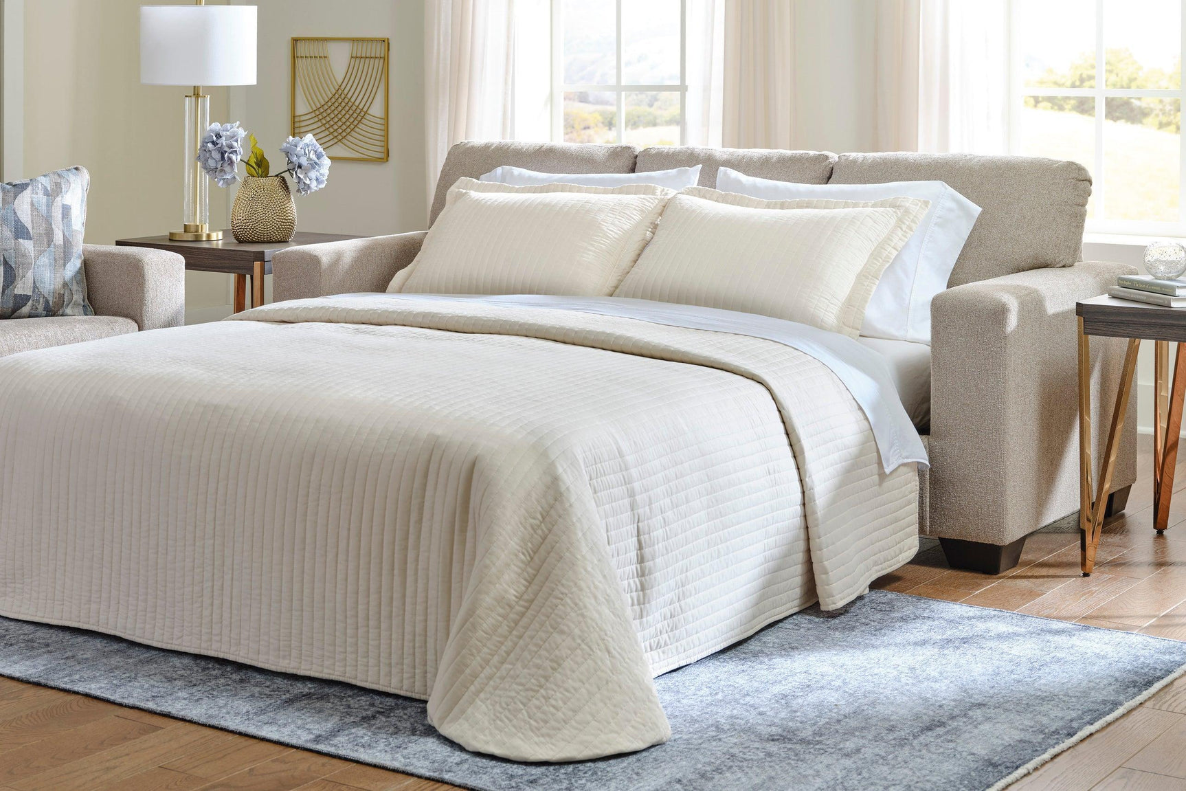 5120439 Queen Sleeper Sofa - Ella Furniture
