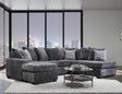2875-07 Charcoal Sectional - Ella Furniture