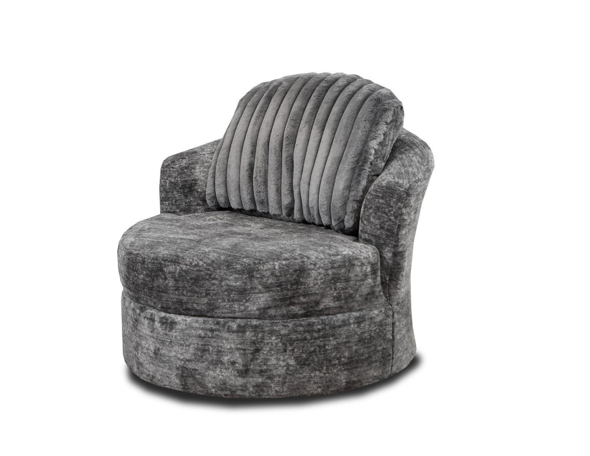 2875-07 Charcoal Sectional - Ella Furniture