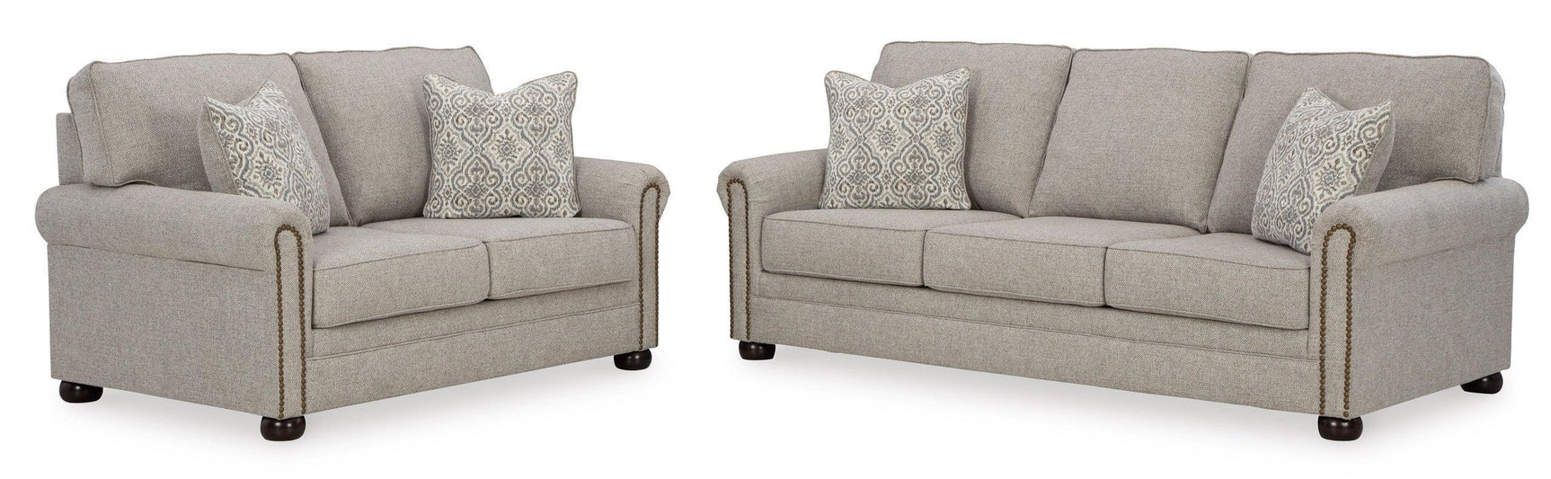 Ashley 373-07 Sofa & Loveseat - Ella Furniture