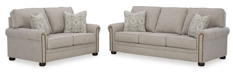 Ashley 373-07 Sofa & Loveseat - Ella Furniture