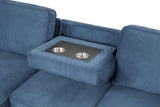 Marcos Sectional With Pull-out Bed - Ella Furniture
