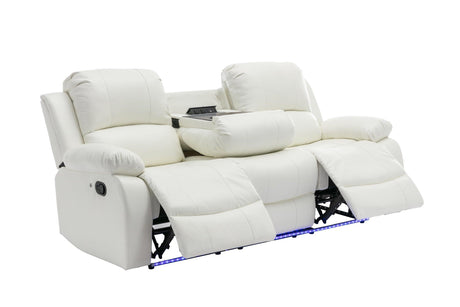 Daytona White 3Pc Set - Ella Furniture