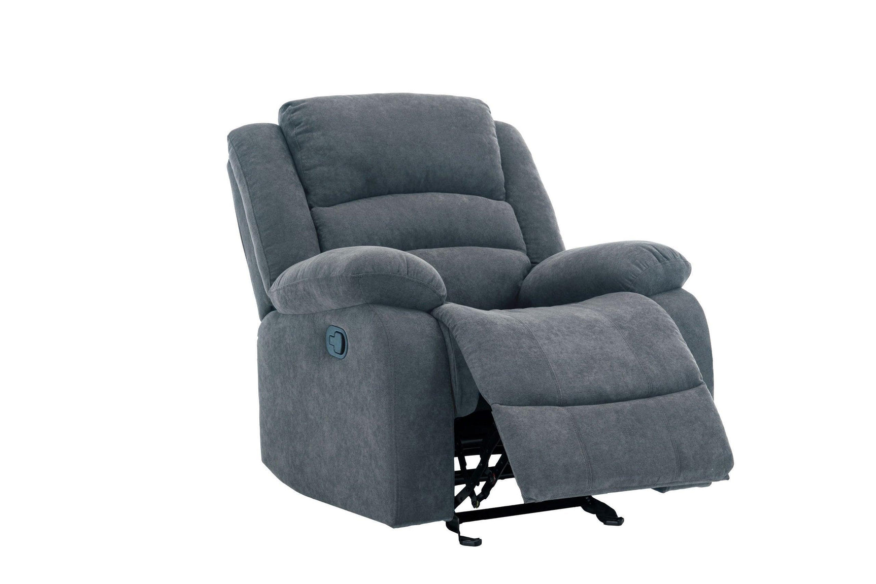 Dynamo2-charcoal 3Pc Reclining Set - Ella Furniture