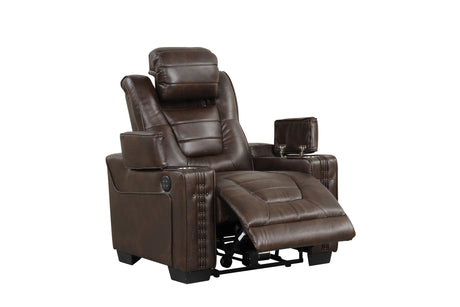 Eric Brown - 3Pc Power Reclining Set - Ella Furniture