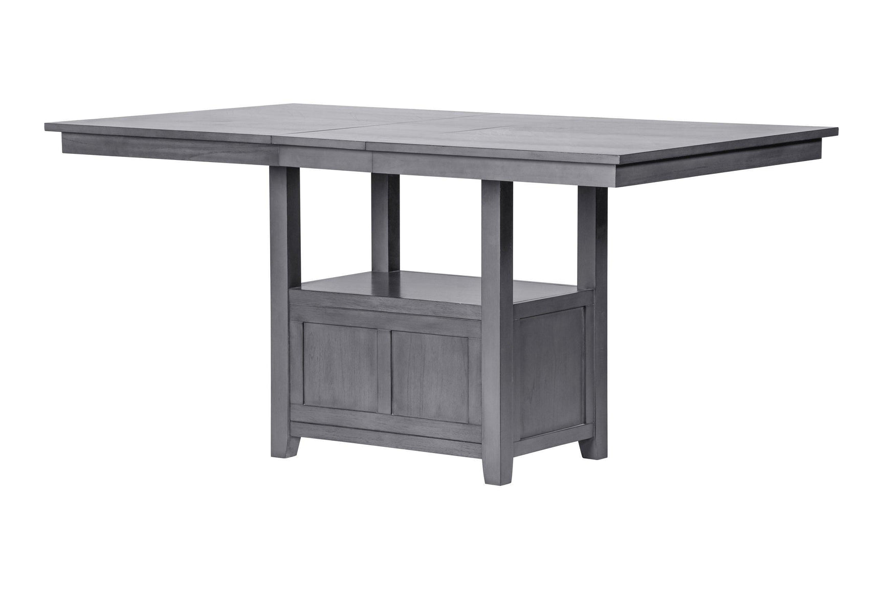 Gray Modern Contemporary Solid Wood And Veneers Fabric Dining Room Set - Ella Furniture