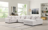 Seasons Beige 5Pc Sectional - Ella Furniture