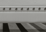 Luxor White Velvet Upholstered Tufted Platform Queen Bed
