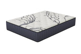 Grand White&Blue Hybrid Medium Full Mattress - Ella Furniture