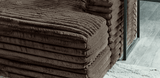 Comfrey Chocolate Double Chaise