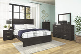 John Black Panel Bedroom Set