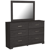 John Black Panel Bedroom Set