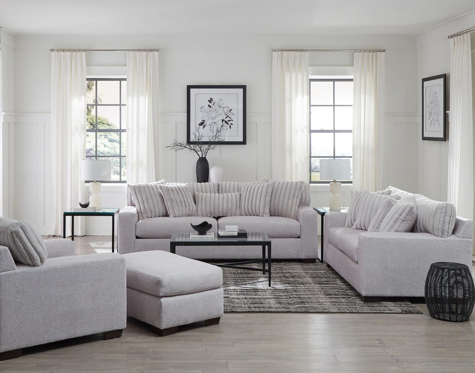 Behold Gray Sofa & Loveseat Set