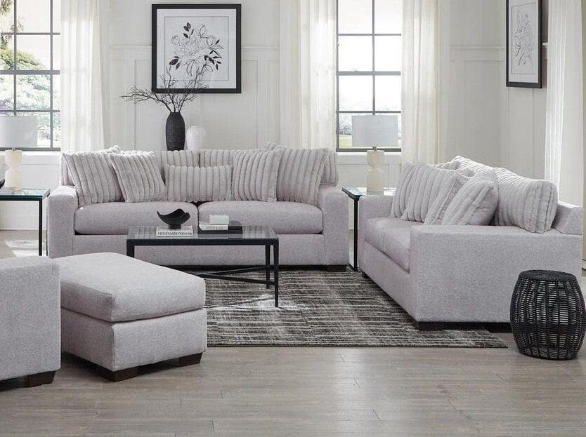Behold Gray Sofa & Loveseat Set