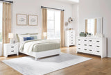 Robert White Panel Bedroom Set