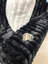 Saro Black Sectional
