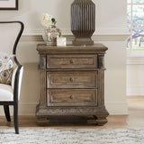 Flynn Brown LED Panel Bedroom Set