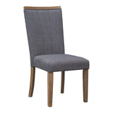 Dolores Brown Gray Rectangular Dining Room Set