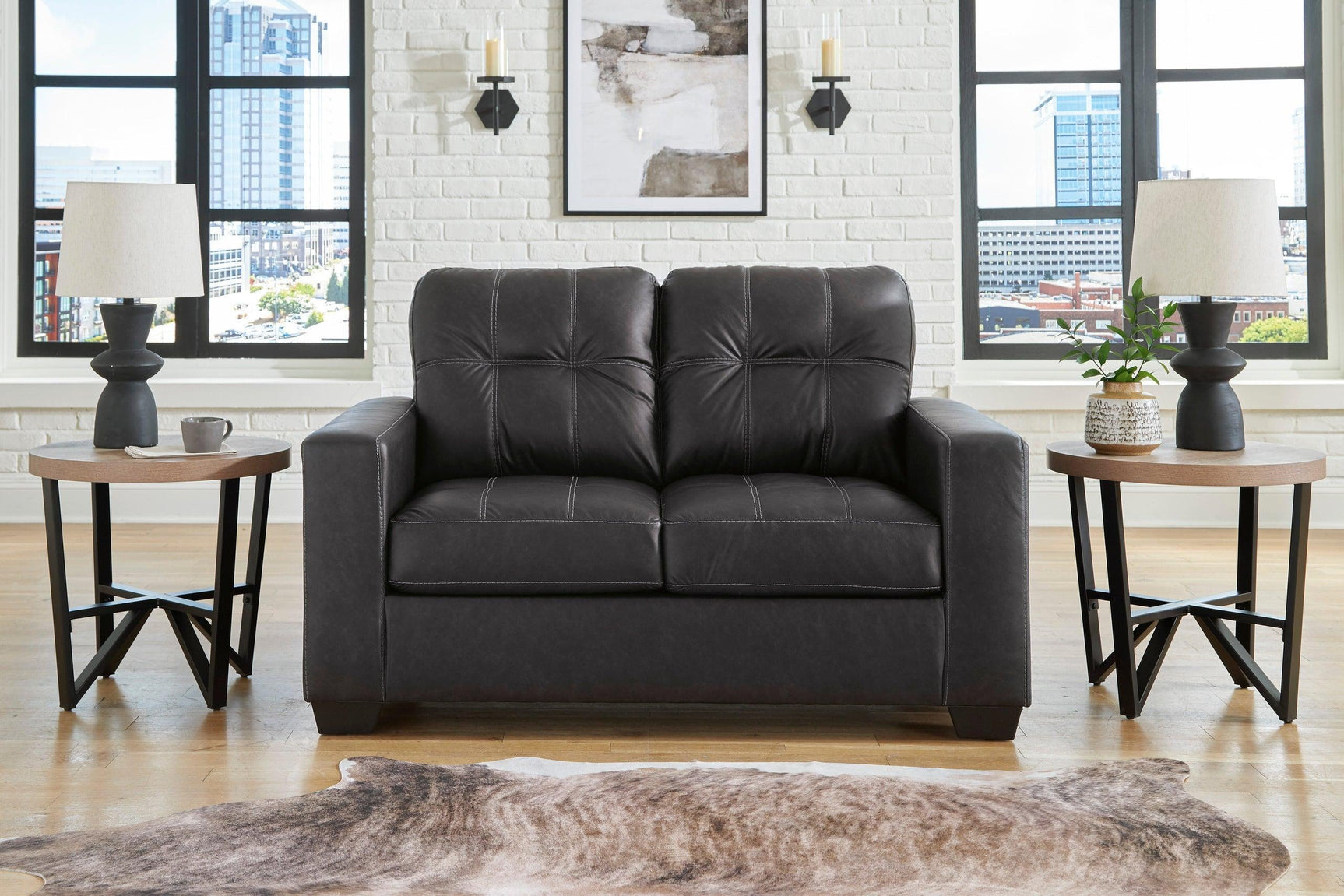 Vivi Carbon 2-Piece Living Room Set