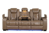 Stefano Brown 3-Piece Reclining Set