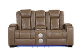 Stefano Brown 3-Piece Reclining Set