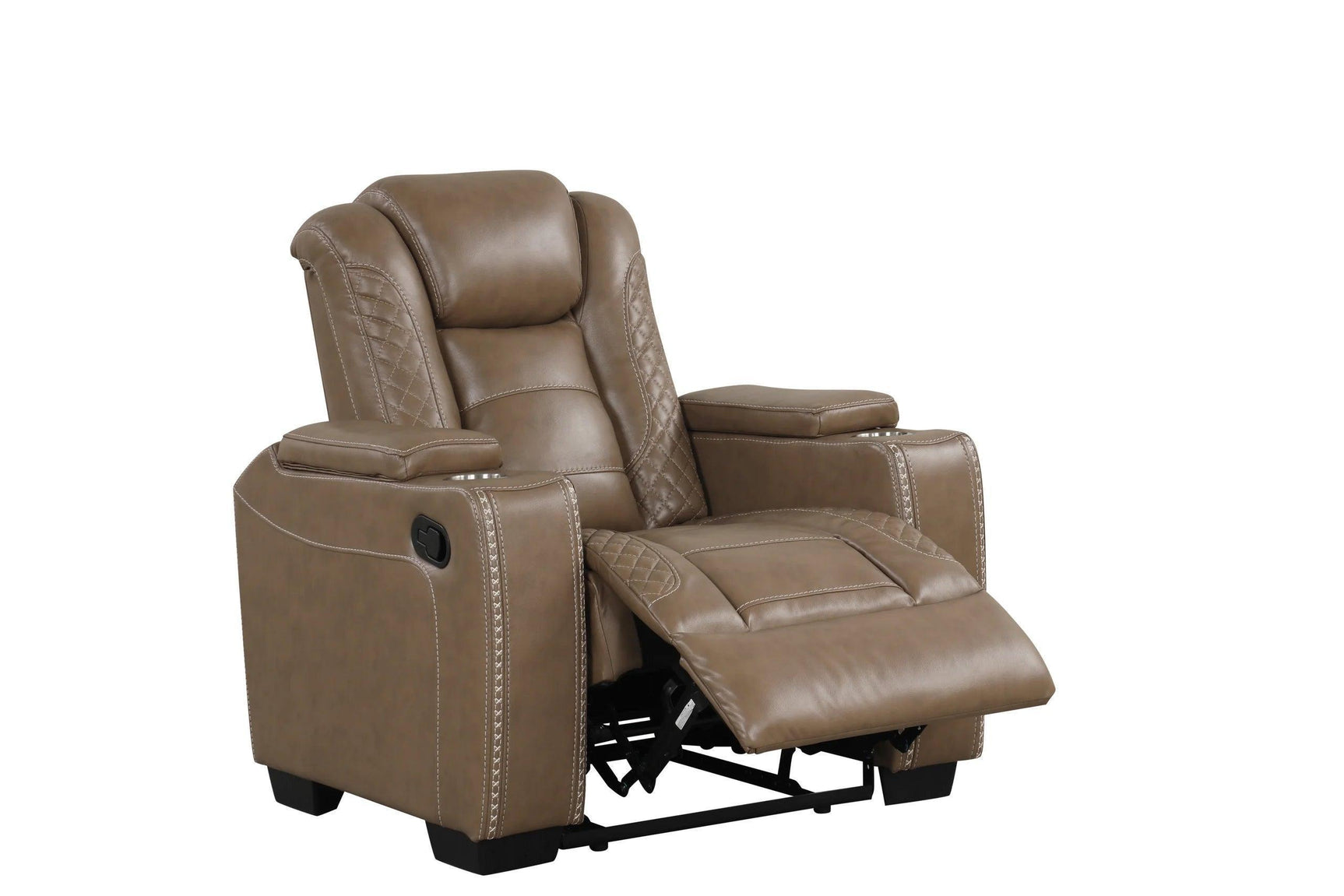 Stefano Brown 3-Piece Reclining Set