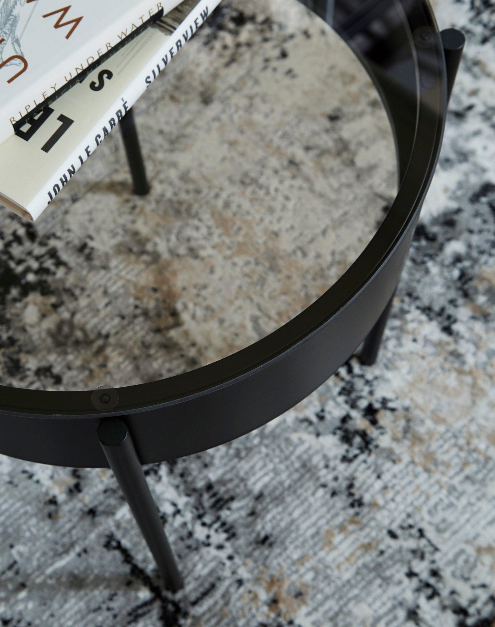 Hom Black Occasional Table Set