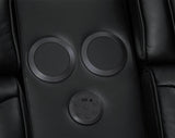 Dubai Black 3-Piece Power Reclining Set