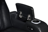 Dubai Black 3-Piece Power Reclining Set