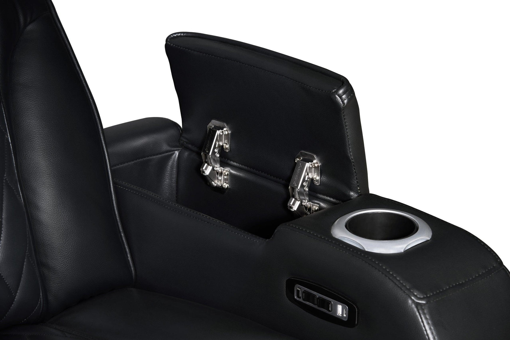 Dubai Black 3-Piece Power Reclining Set