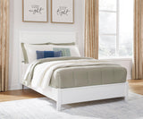 Binterglen White Panel Queen Bed