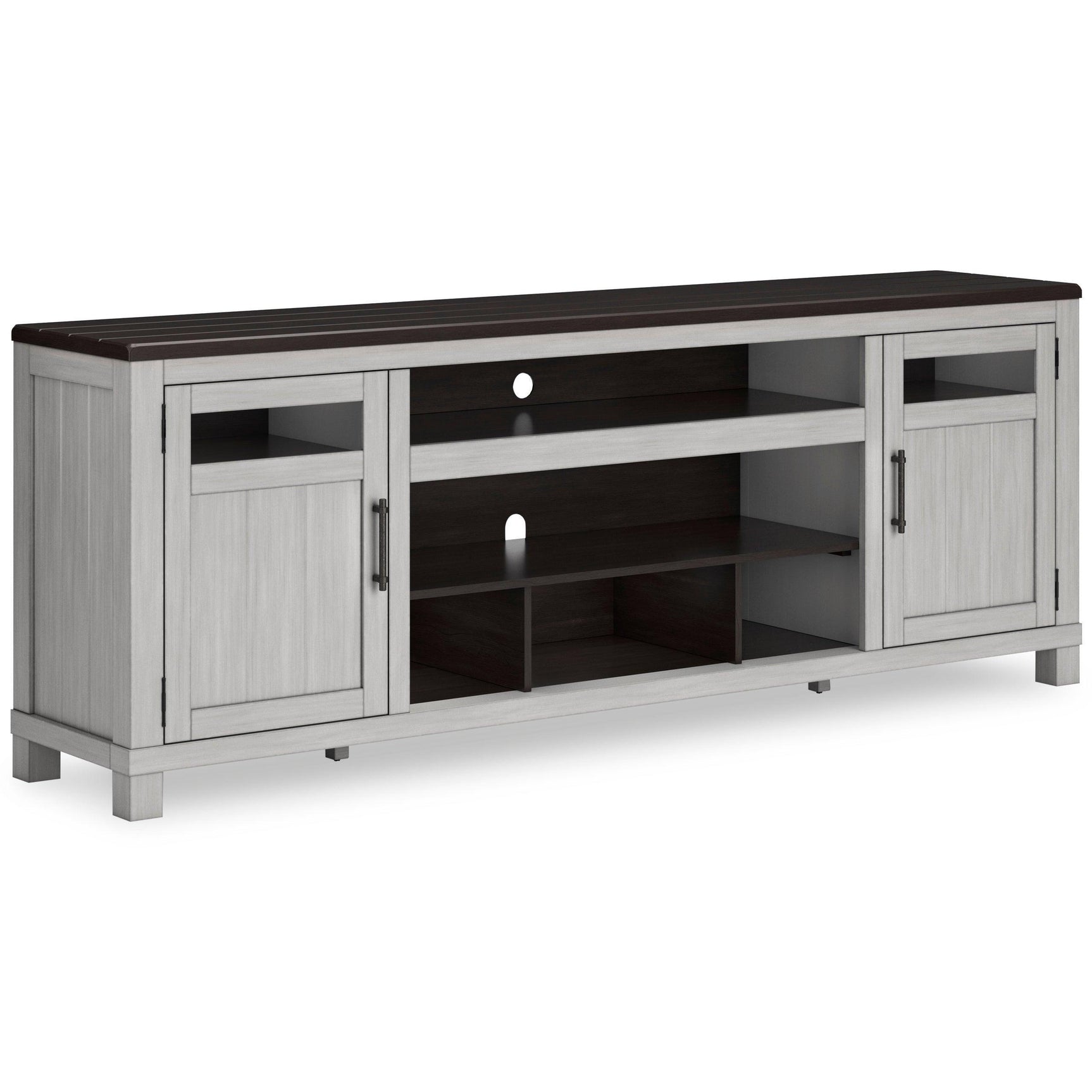 Darborn Gray Brown TV Stand