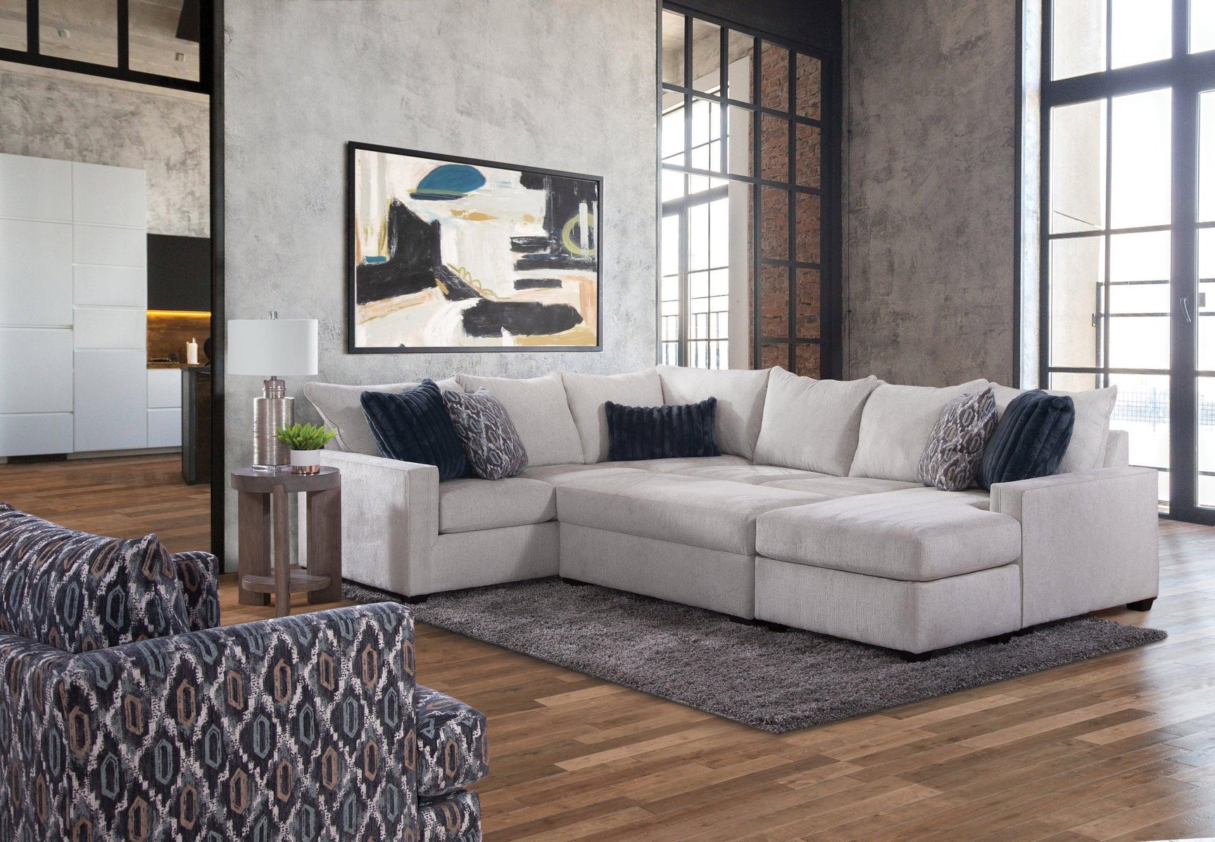 Behold Gray Sectional