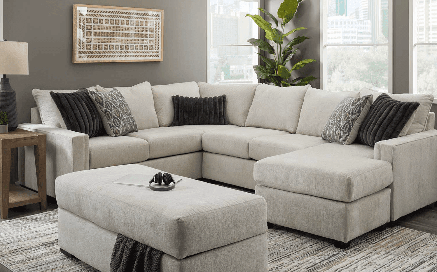 Behold Gray Sectional