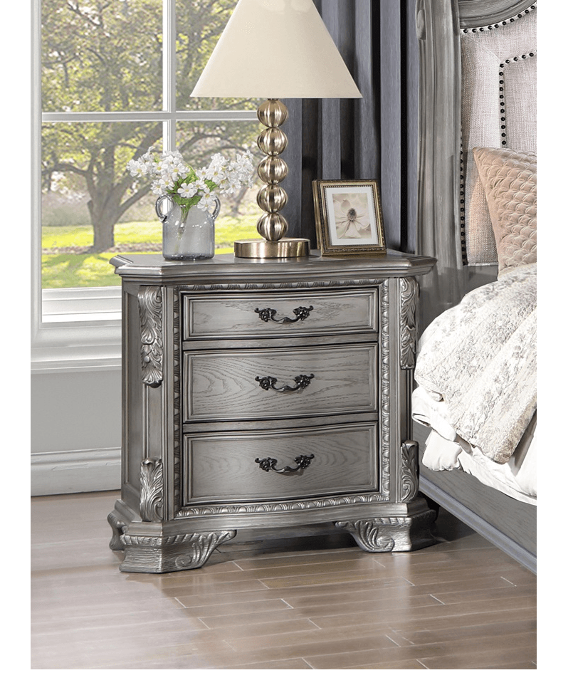 Dora Gray Nightstand