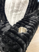 Saro Charcoal Oversized Sectional