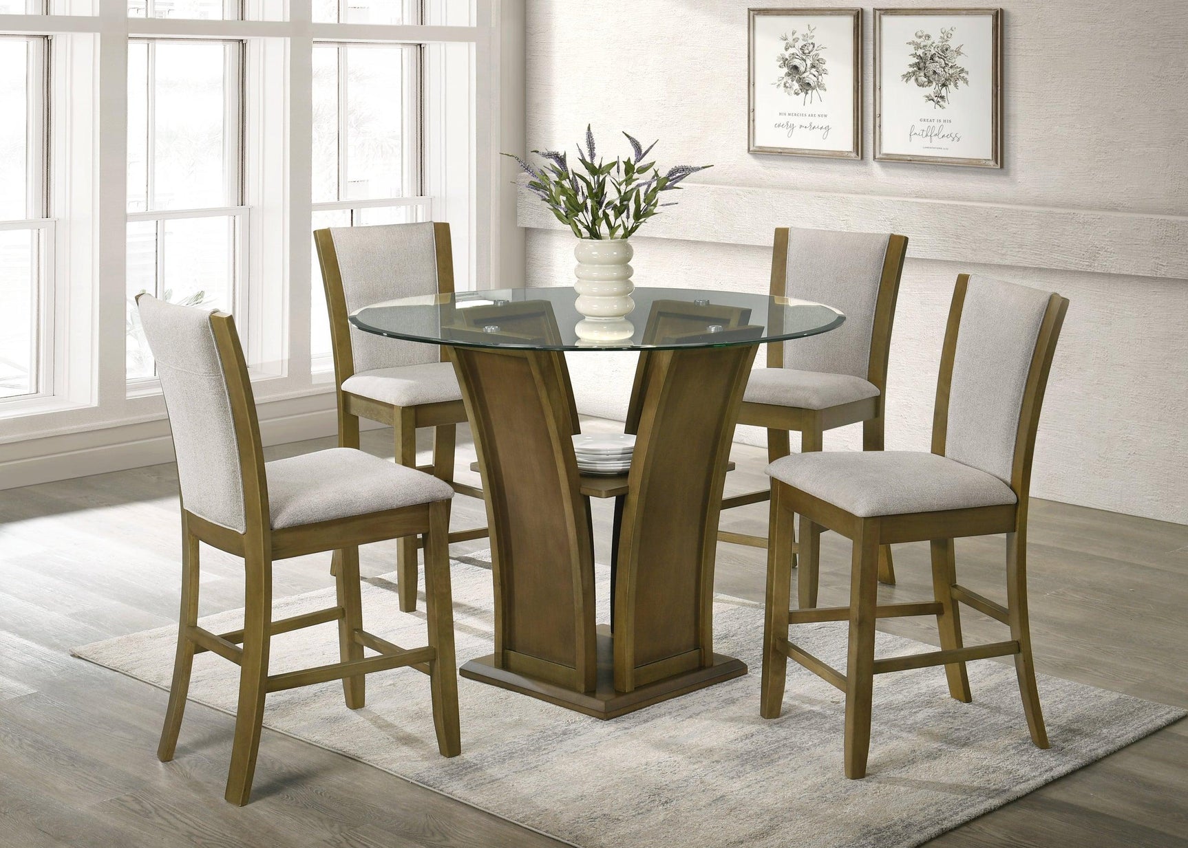 Orlo Beige Dining Room Set