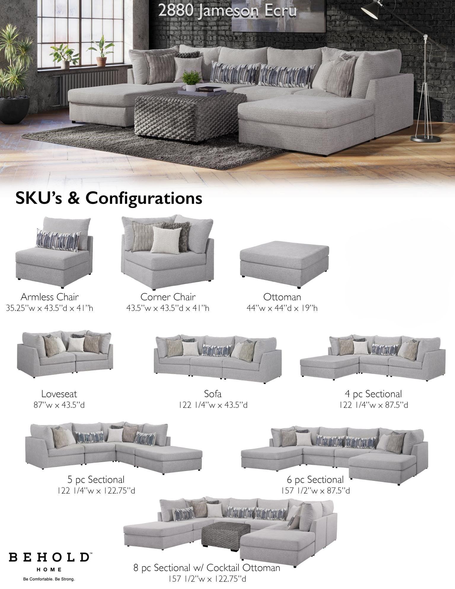 Behold 4-Piece Modular Sectional