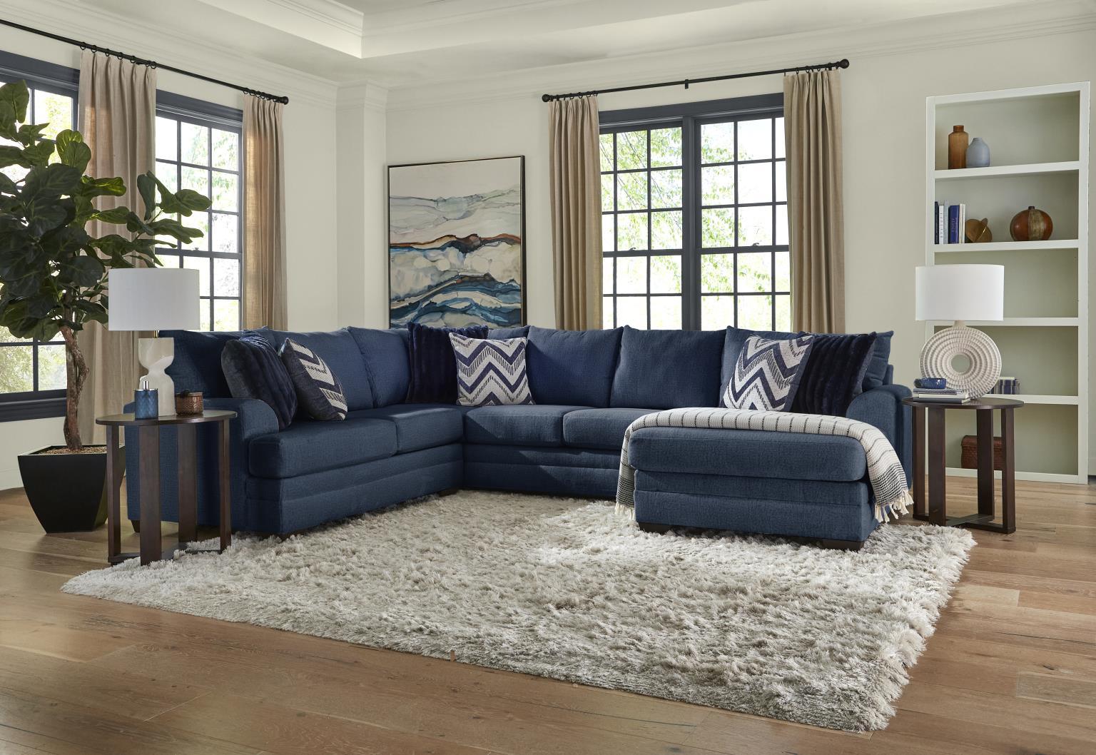 Behold Navy Sectional