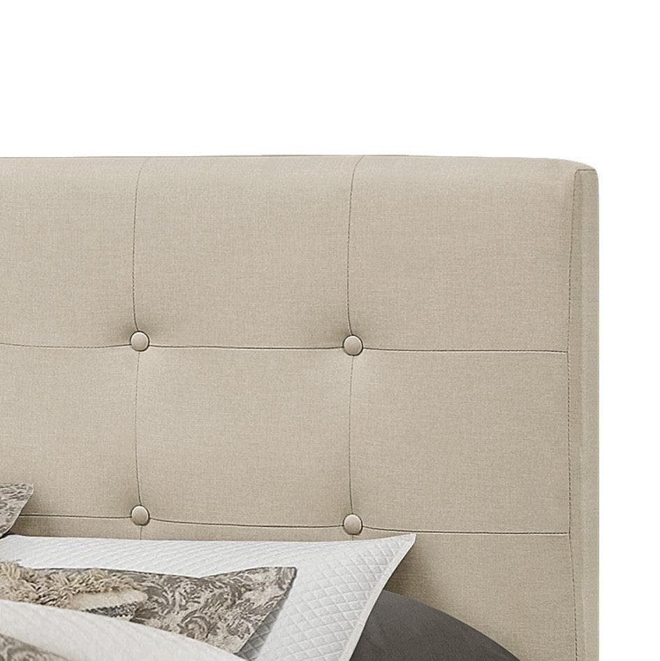 Nini Fog Upholstered Platform King Bed