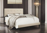 Nini Fog Upholstered Platform Queen Bed