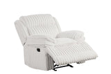 Heaven White 3-Piece Reclining Set