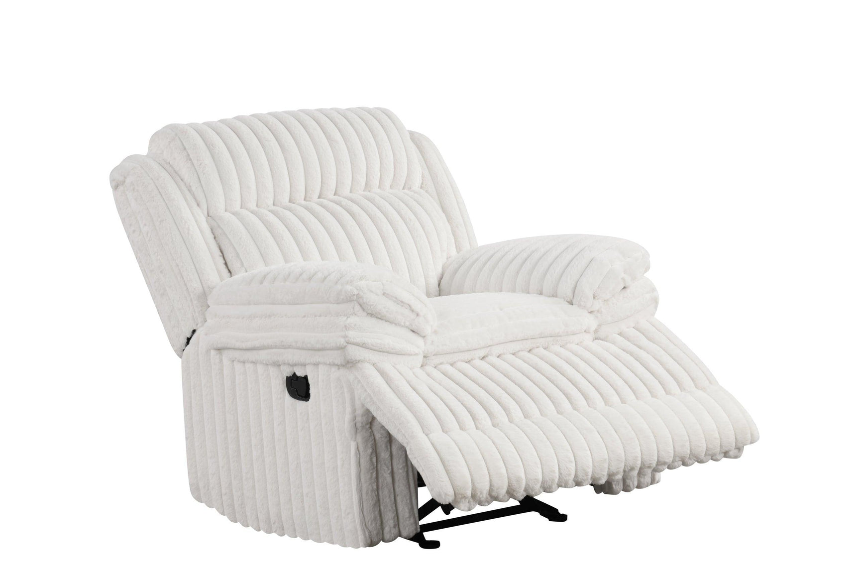 Heaven White 3-Piece Reclining Set