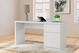 Onita White Office Desk