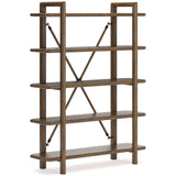 Roanhowe Brown Bookcase