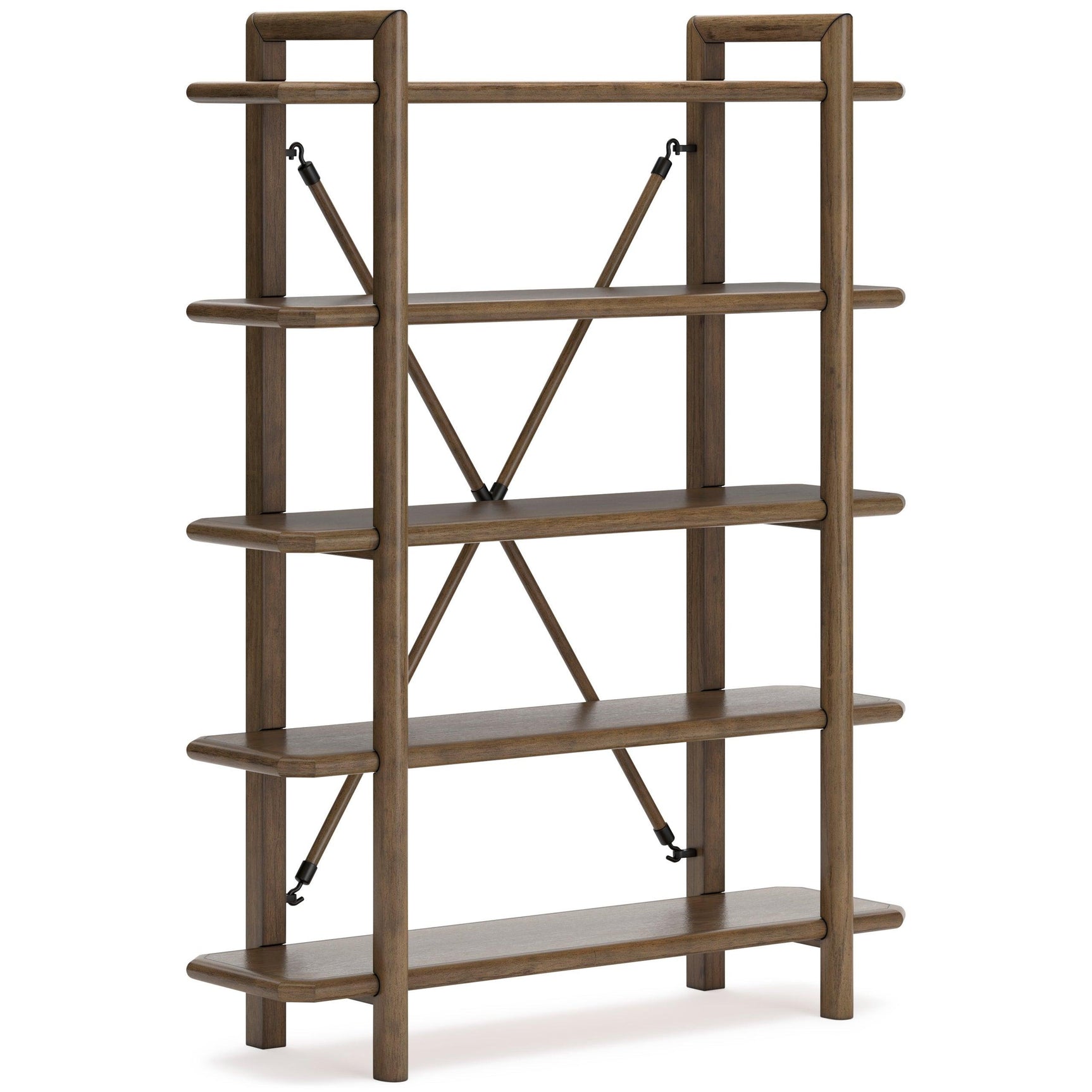 Roanhowe Brown Bookcase