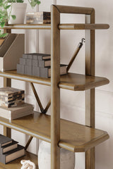 Roanhowe Brown Bookcase