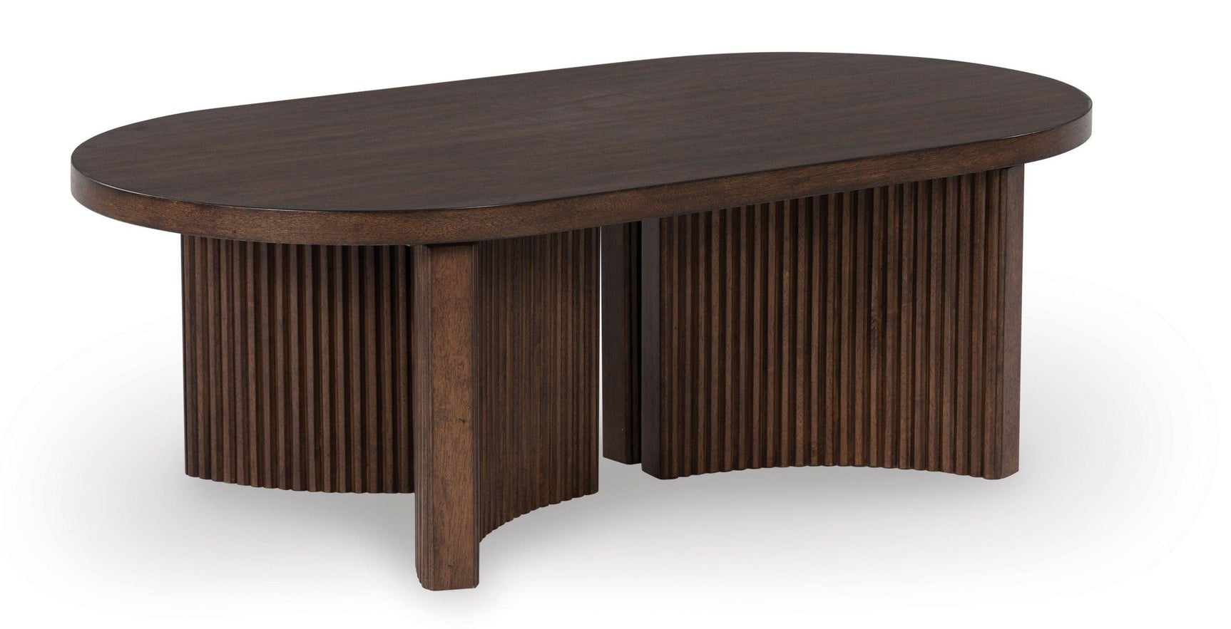 Korestone Dark Brown Occasional Table Set