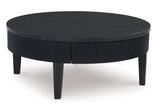 Marstream Black Cocktail Table