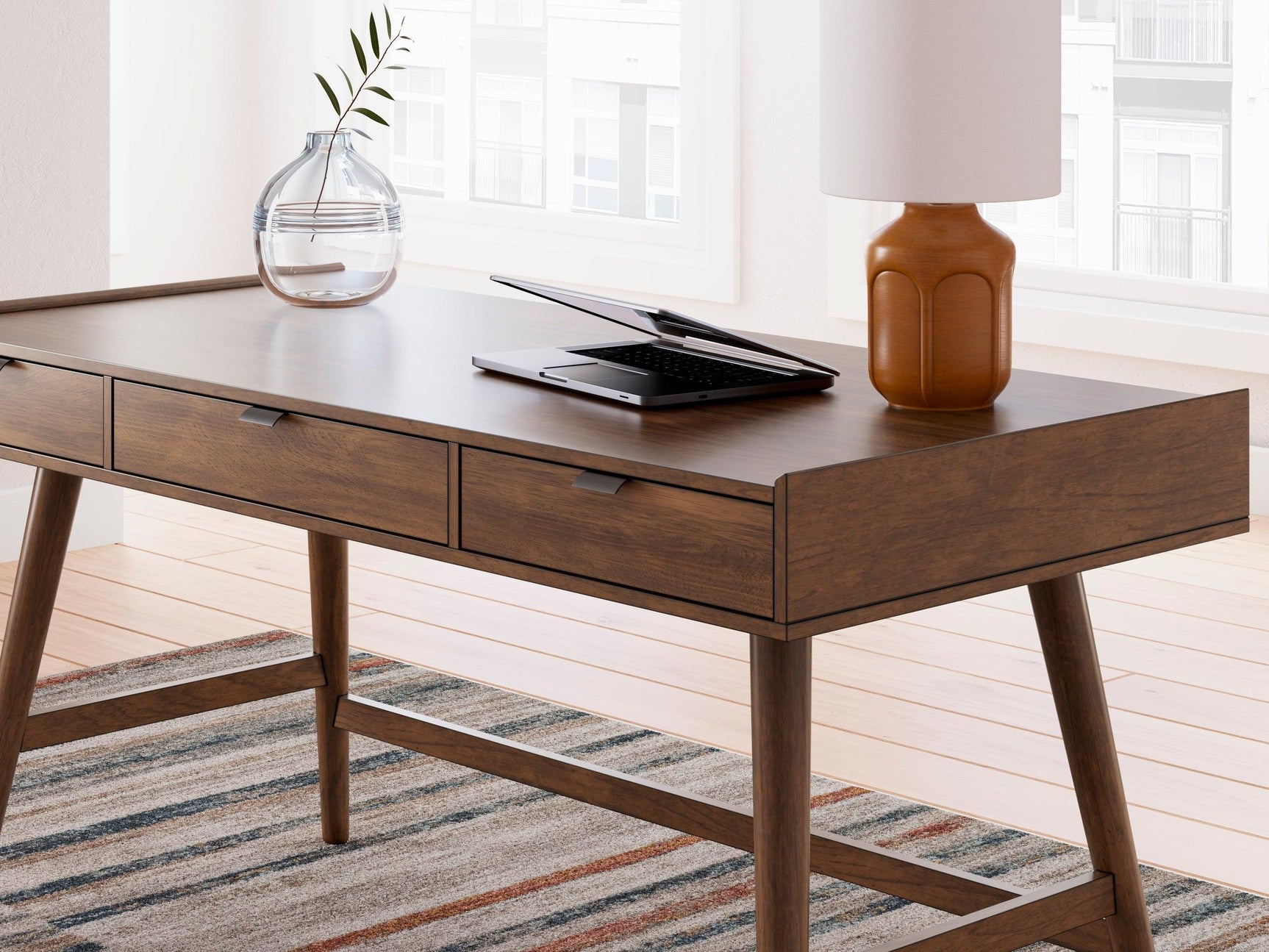 Lyncott Brown Desk